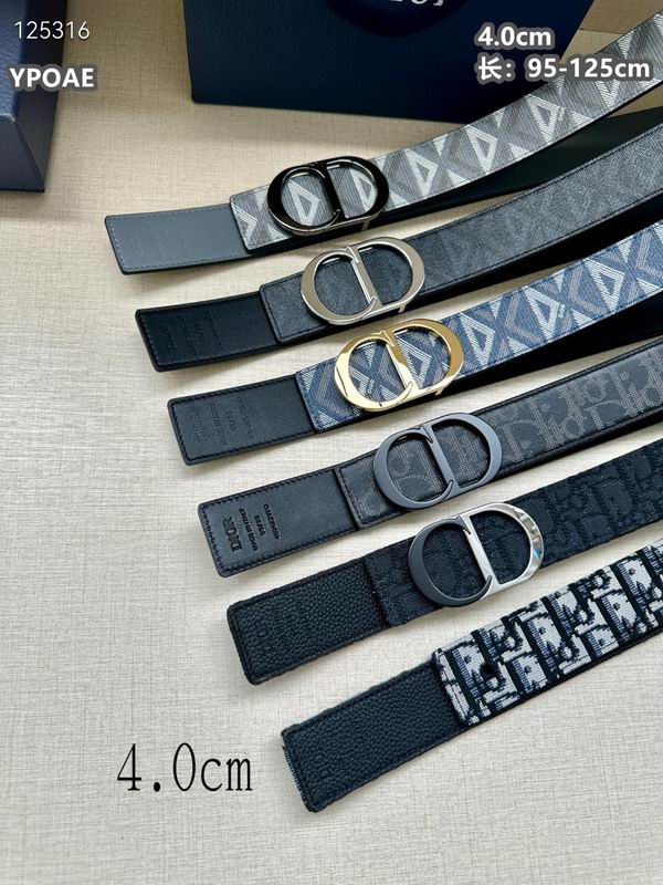 Dior belt 40mmX95-125cm 8L04